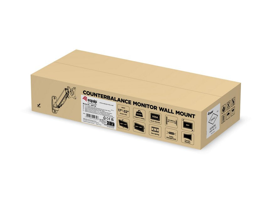 EAN 4015867229347 - Equip 650136 soporte para monitor 81,3 cm (32") Negro imagen 10