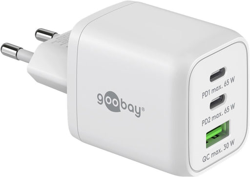 EAN 4040849647543 - Goobay 64754 cargador de dispositivo móvil Auriculares, Portátil, Smartphone Blanco Corriente alterna Car imagen 1