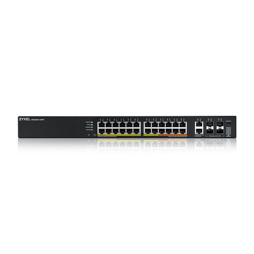 EAN 4718937625055 - Zyxel XGS2220-30HP Gestionado L3 Gigabit Ethernet (10/100/1000) Energía sobre Ethernet (PoE) Negro imagen 2