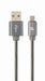 EAN 8716309108164 - Cablexpert CC-USB2S-AMMBM-2M-BG cable USB USB 2.0 USB A Micro-USB B Gris imagen 1