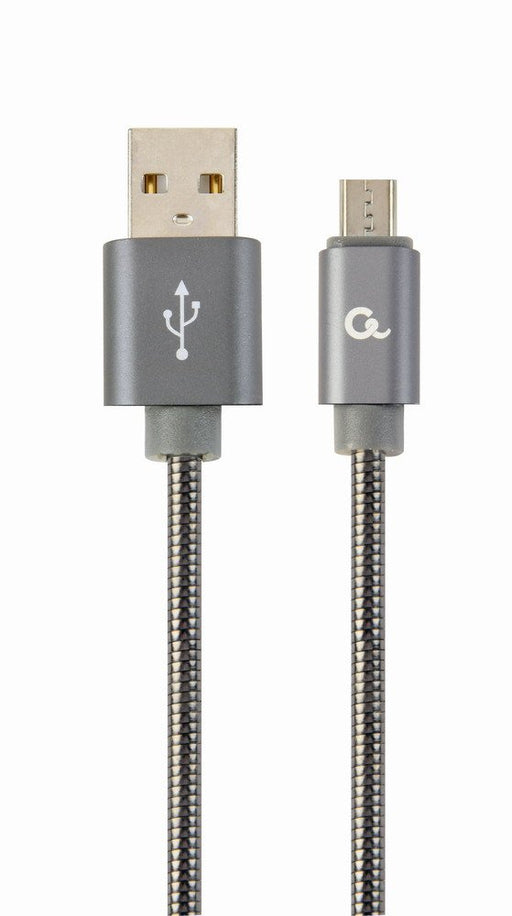 EAN 8716309108164 - Cablexpert CC-USB2S-AMMBM-2M-BG cable USB USB 2.0 USB A Micro-USB B Gris imagen 1
