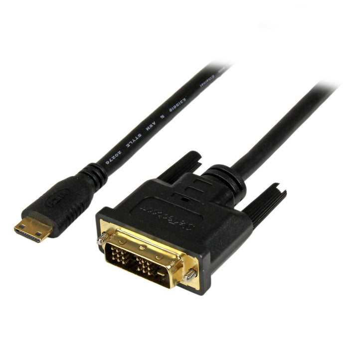 EAN 0065030853149 - StarTech.com HDCDVIMM2M adaptador de cable de vídeo Mini-HDMI Negro imagen 1