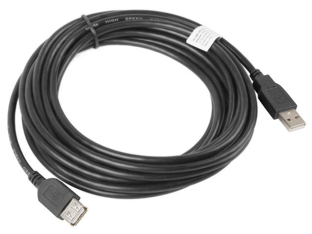 EAN 5901969413762 - Lanberg CA-USBE-10CC-0050-BK cable USB USB 2.0 5 m USB A Negro imagen 2