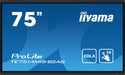 EAN 4948570124039 - iiyama PROLITE TE7514MIS-B2AG Pantalla plana para señalización digital 190,5 cm (75") LCD Wifi 435 cd / m imagen 1