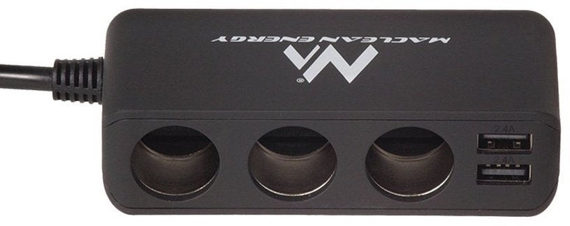 EAN 5902211102946 - Maclean MCE117 cargador de dispositivo móvil Smartphone, Tableta Negro Encendedor de cigarrillos Auto imagen 2