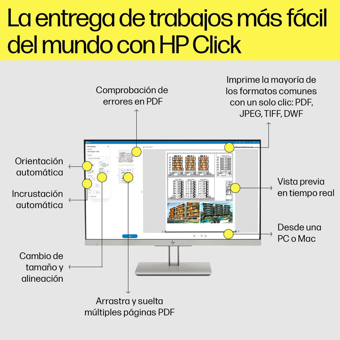 EAN 193808345951 - HP Designjet T1600dr 36-in PostScript Printer impresora de gran formato Inyección de tinta térmica Color 2 imagen 20