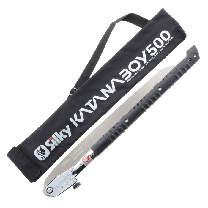 EAN 4903585403500 - Silky Katanaboy Serrucho plegable de corte por tracción 50 cm Negro, Gris imagen 2