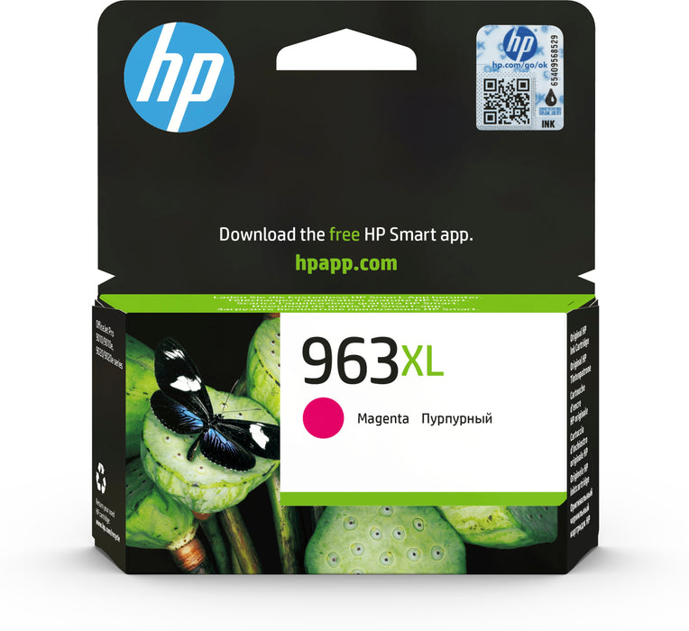 EAN 192545866569 - HP 963XL High Yield Magenta Original Ink Cartridge cartucho de tinta 1 pieza(s) Alto rendimiento (XL) imagen 1