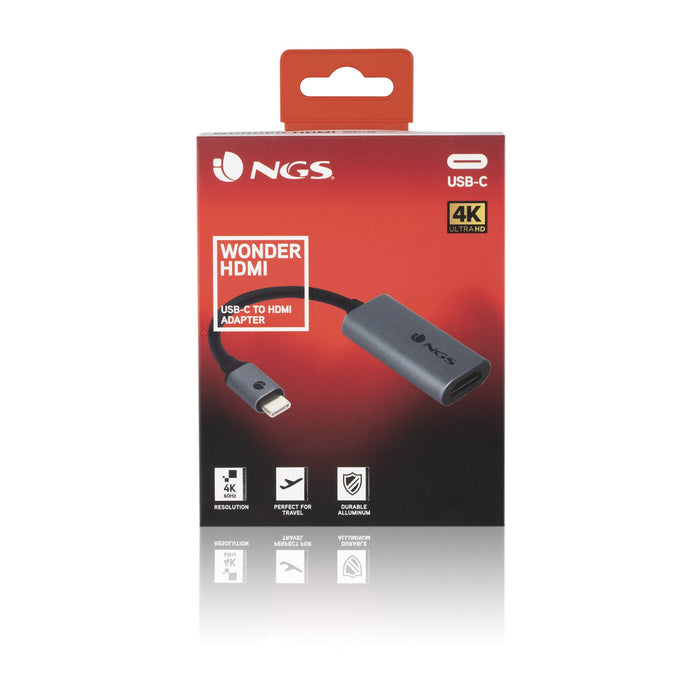EAN 8435430618549 - NGS WONDERHDMI Adaptador gráfico USB Negro, Gris imagen 8