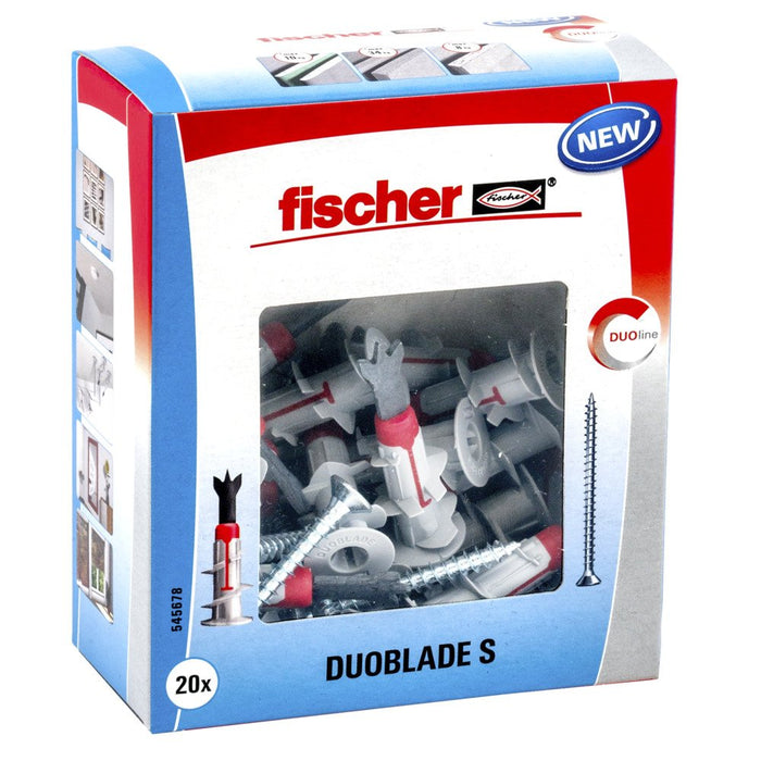 EAN 4048962323733 - Fischer DUOBLADE S 20 pieza(s) Anclaje de expansión imagen 1