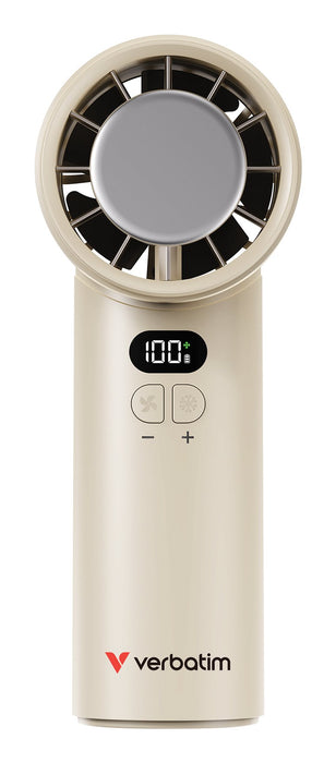 EAN 23942323433 - Verbatim Cool 'n' Go Ice Touch Plata, Blanco Ventilador de mano imagen 2