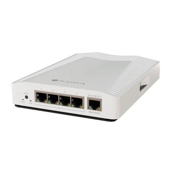 EAN 4752224008954 - Mikrotik CRS304-4XG-IN switch 10G Ethernet (100/1000/10000) Energía sobre Ethernet (PoE) Blanco imagen 1