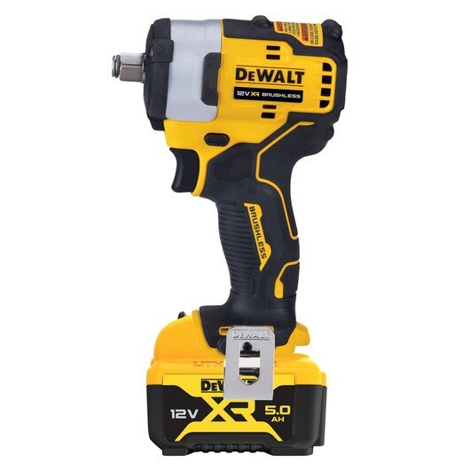 EAN 5035048749760 - DeWALT DCF901P2-QW atornilladora de impacto con batería 1/2" 340 Nm Negro, Amarillo 12 V imagen 2