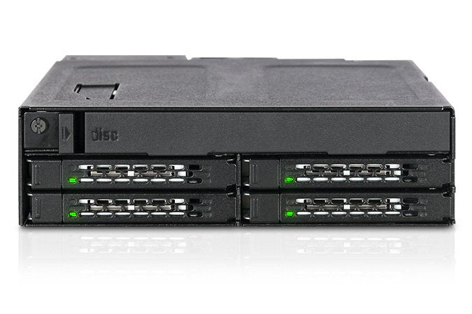 EAN 4713227445139 - Icy Dock MB604SPO-B panel bahía disco duro Negro imagen 1