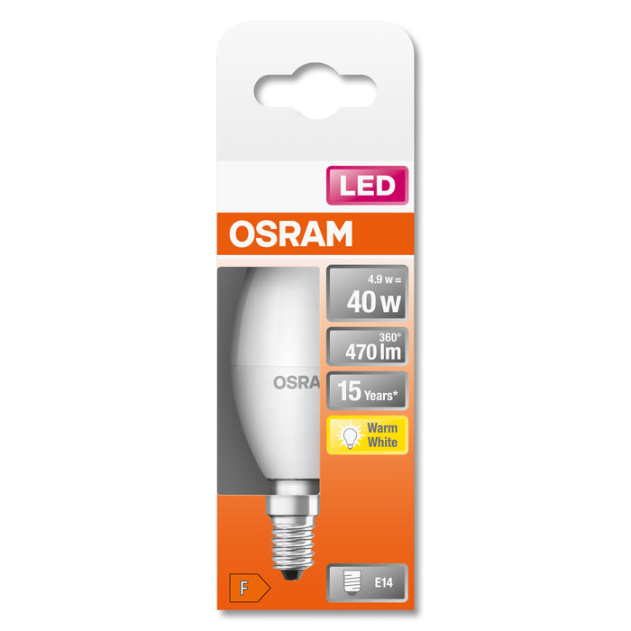 EAN 4058075431072 - Osram STAR lámpara LED Blanco cálido 2700 K 5 W E14 F imagen 6