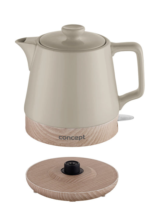 EAN 8595631006979 - Concept RK0061 tetera eléctrica 1 L 1200 W Marrón, Madera imagen 4