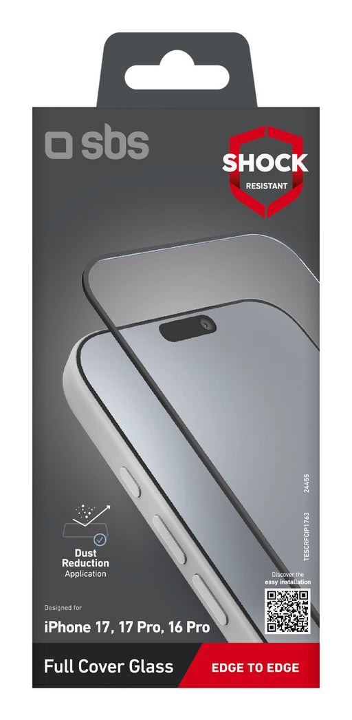 EAN 8018417524455 - SBS TESCRFCIP1763 protector de pantalla o trasero para teléfono móvil Apple imagen 2