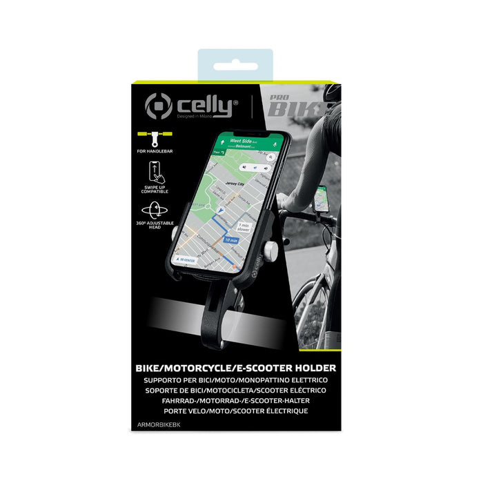 EAN 8021735760122 - Celly Armor Bike Soporte pasivo Teléfono móvil/smartphone Negro imagen 5