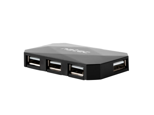 EAN 5901969400762 - NATEC NHU-0647 hub de interfaz USB 2.0 480 Mbit/s Negro imagen 1