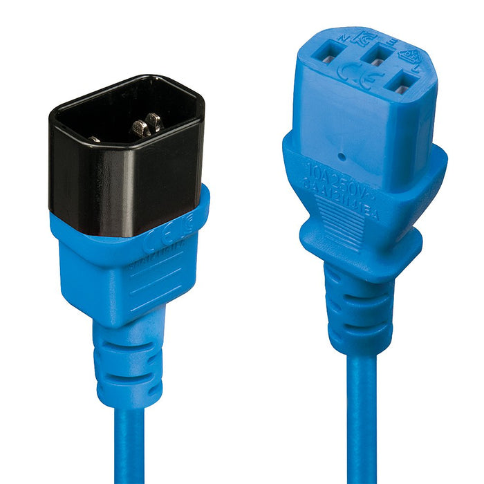EAN 4002888304719 - Lindy 30471 cable de transmisión Negro, Azul 1 m C14 acoplador C13 acoplador imagen 1