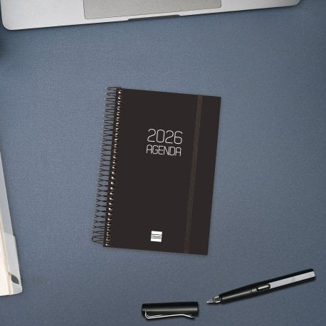 EAN 8422952408376 - Finocam 742906026 agenda Agenda diaria Negro imagen 2