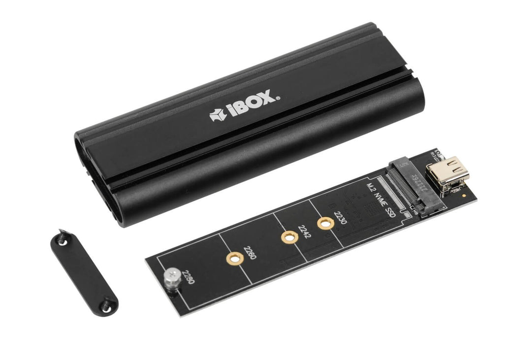 EAN 5903968680572 - iBox HD-07 Caja externa para unidad de estado sólido (SSD) Negro M.2 imagen 4