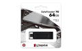 EAN 0740617305302 - Kingston Technology DataTraveler 70 unidad flash USB USB Tipo C 3.2 Gen 1 (3.1 Gen 1) Negro imagen 5