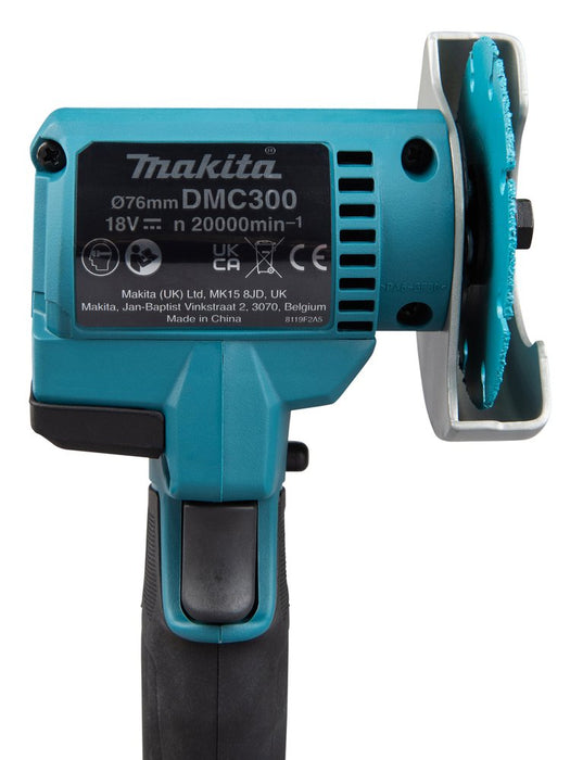 EAN 0088381765541 - Makita DMC300Z Akku-Winkelschleifer amoladora angular 7,6 cm 2000 RPM 820 g imagen 12