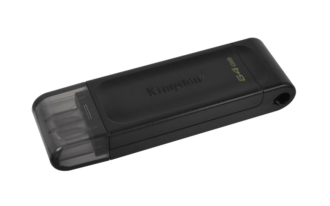 EAN 0740617305302 - Kingston Technology DataTraveler 70 unidad flash USB USB Tipo C 3.2 Gen 1 (3.1 Gen 1) Negro imagen 2