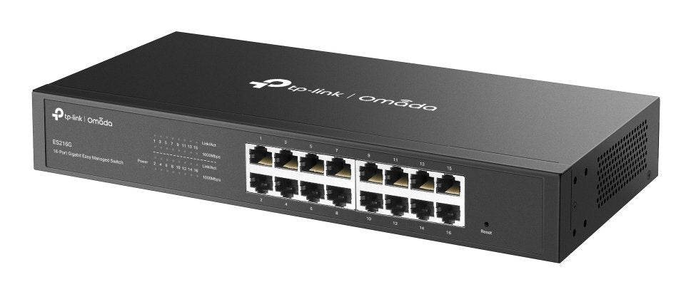 EAN 1210002600682 - TP-Link Omada ES216G switch Gestionado L2 Gigabit Ethernet (10/100/1000) Negro imagen 3