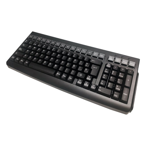 EAN 8435602907648 - Mustek MKB-800M teclado Universal USB Español Negro imagen 1