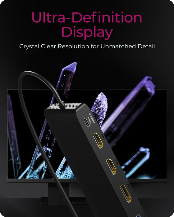 EAN 4250078173380 - ICY BOX IB-DK2116-C Acoplamiento USB 3.2 Gen 2 (3.1 Gen 2) Type-C Negro imagen 2