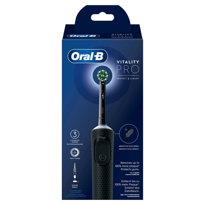 EAN 4210201427063 - Oral-B Vitality Pro Adulto Cepillo dental giratorio Negro imagen 3