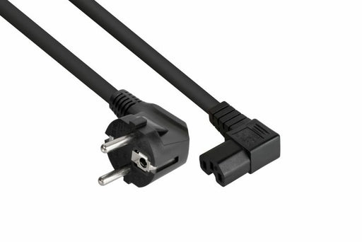 EAN 4066857002457 - Kabelmeister SK0151-S018 cable de transmisión Negro 1,8 m Enchufe tipo E+F IEC C15 imagen 1