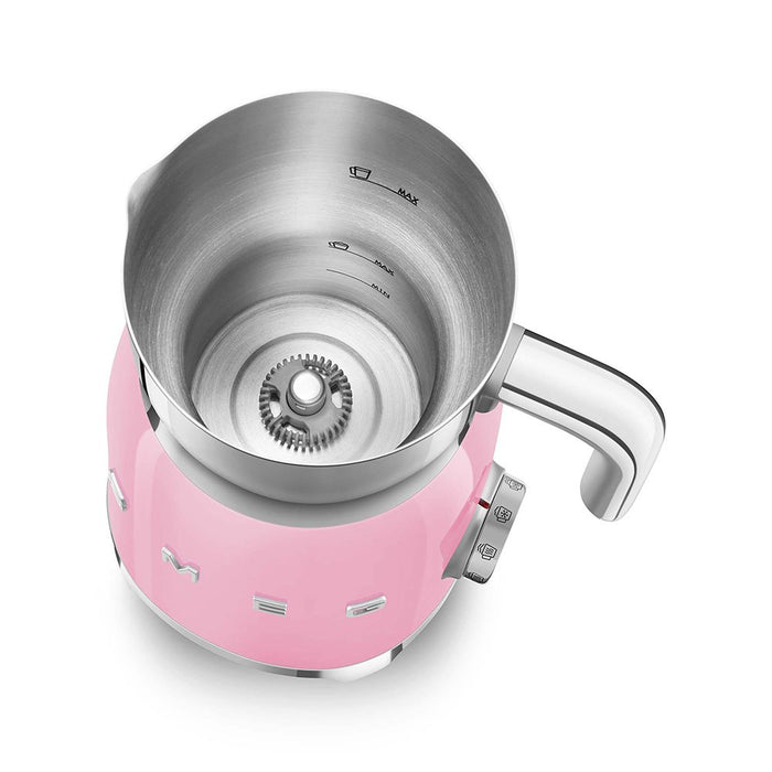 EAN 8017709316129 - Smeg MFF11PKEU espumador o calentador de leche Automático Rosa imagen 4