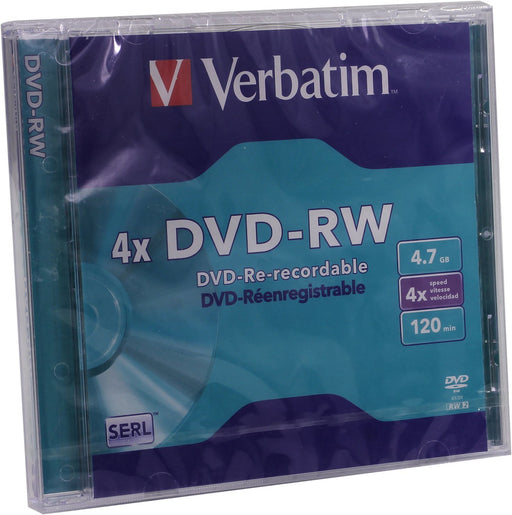 EAN 0023942432852 - Verbatim DVD-RW Matt Silver 4x 4,7 GB 1 pieza(s) imagen 2
