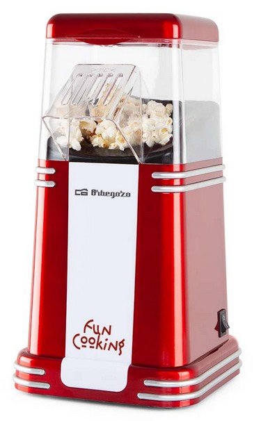 EAN 8435568402157 - Orbegozo PA 4350 palomitas de maiz poppers Rojo 3 min 1200 W imagen 5