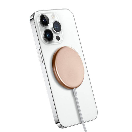 EAN 5904310702171 - Crong MagSpot Smartphone Oro CC Cargador inalámbrico Carga rápida Auto, Interior imagen 1