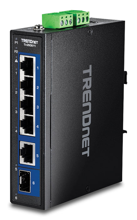 EAN 0710931162899 - Trendnet TI-G50611 switch No administrado 2.5G Ethernet (100/1000/2500) Negro imagen 1