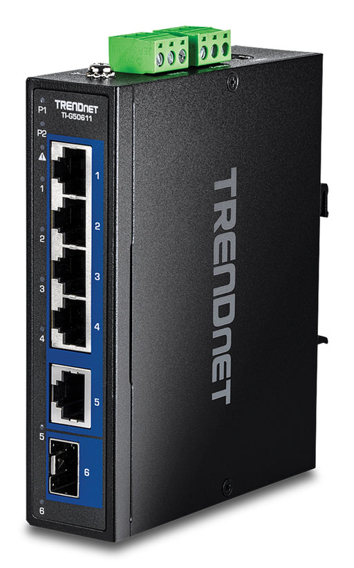 EAN 0710931162899 - Trendnet TI-G50611 switch No administrado 2.5G Ethernet (100/1000/2500) Negro imagen 1