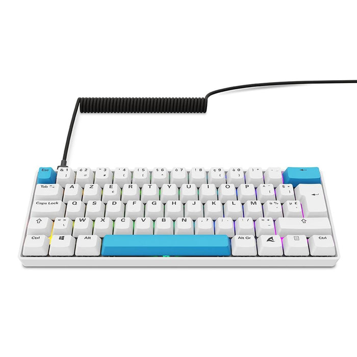 EAN 4044951041947 - Sharkoon SGK50 S4 teclado Hogar USB QWERTZ Alemán Blanco imagen 4