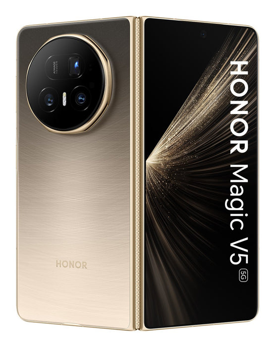 EAN 6936520873548 - Honor MAGIC V5 20,2 cm (7.95") MagicOS 9.0.1 5G USB Tipo C 16 GB 512 GB 5820 mAh Oro imagen 5