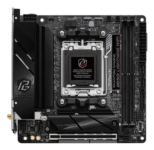 EAN 4710483944253 - Asrock B650I Lightning WiFi AMD B650 Zócalo AM5 mini ITX imagen 2