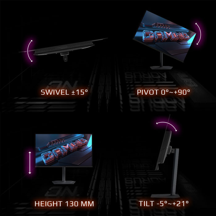 EAN 4719331862749 - GIGABYTE MO32U pantalla para PC 80 cm (31.5") 3840 x 2160 Pixeles 4K Ultra HD Negro imagen 14