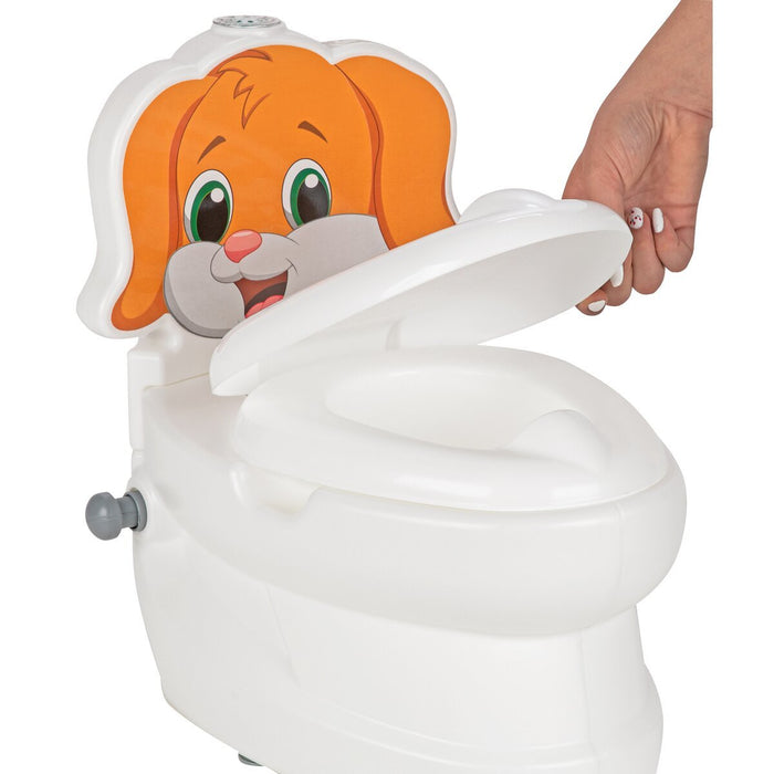 EAN 4042774469245 - Jamara 460959 adaptador infantil para asiento de inodoro Naranja, Blanco imagen 6