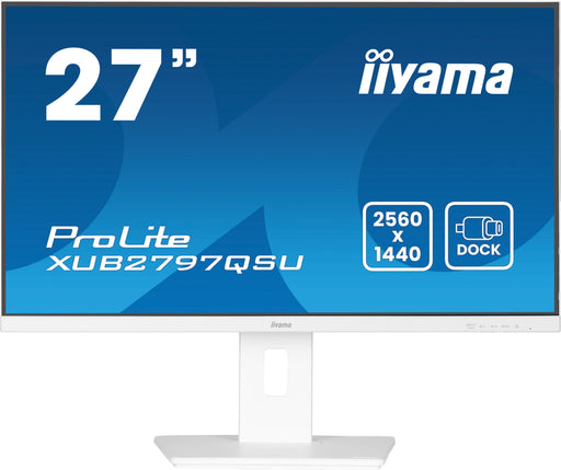 EAN 4948570125111 - iiyama ProLite XUB2797QSU-W2 pantalla para PC 68,6 cm (27") 2560 x 1440 Pixeles Quad HD LED Blanco imagen 1