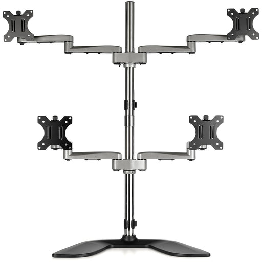EAN 65030879903 - StarTech.com ARMQUADSS soporte para monitor 81,3 cm (32") Negro, Plata imagen 2