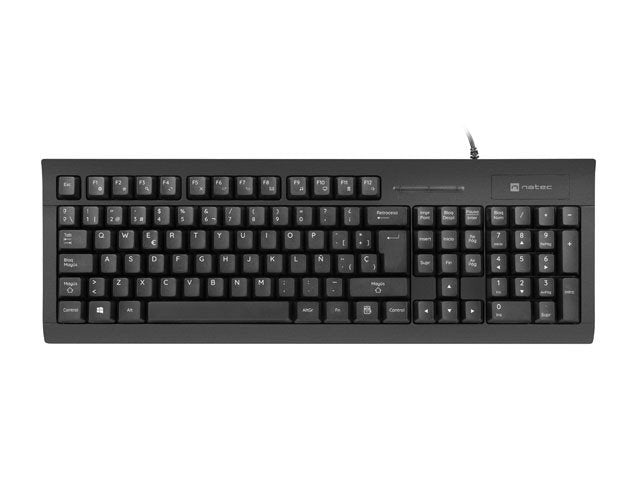 EAN 5901969443011 - NATEC NKL-2052 teclado Oficina USB QWERTY Español Negro imagen 4