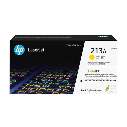 EAN 0195122822606 - HP 213A Ylw Original LaserJet Toner Crtg cartucho de tóner 1 pieza(s) imagen 1