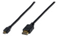 EAN 4016032291121 - Digitus HDMI cable HDMI 4,5 m HDMI tipo A (Estándar) HDMI tipo D (Micro) Negro imagen 1